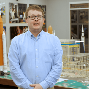Michael Alldredge from NASA's Michoud Assembly Facility